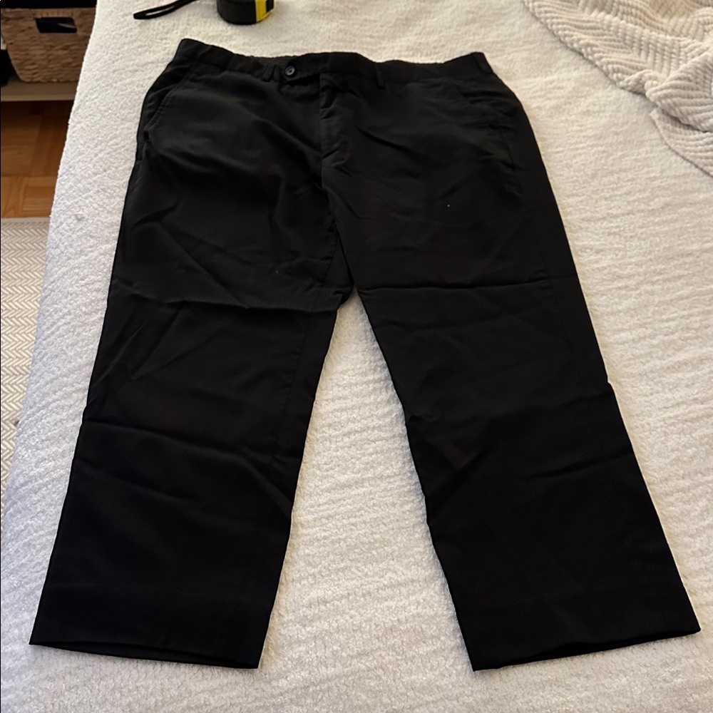 Brooks Brothers 100% Wool Black Dress Pants (Regent Fit) - Picture 2 of 13